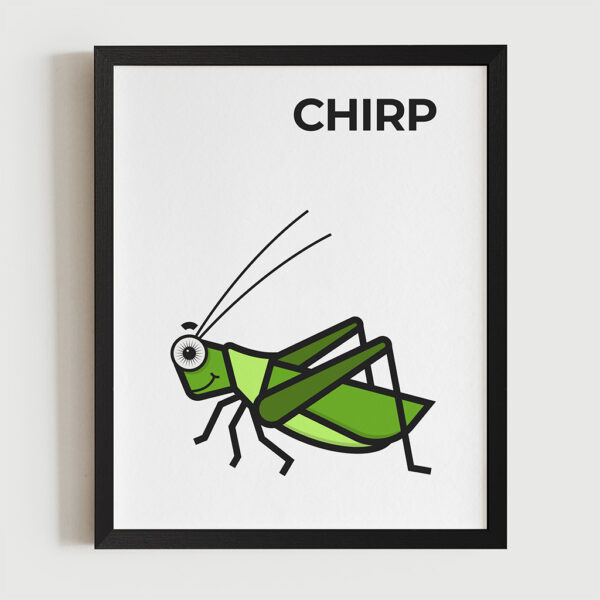 Magimó Chirp Framed Fine Art Print