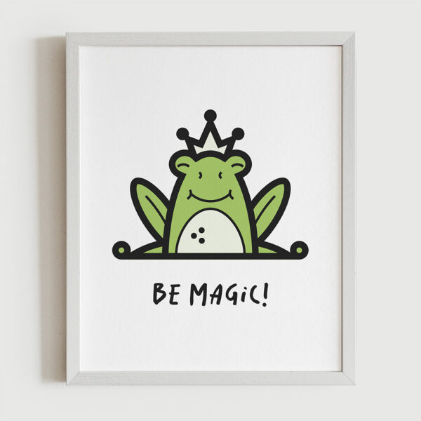 Magimó Be Magic Framed Fine Art Print