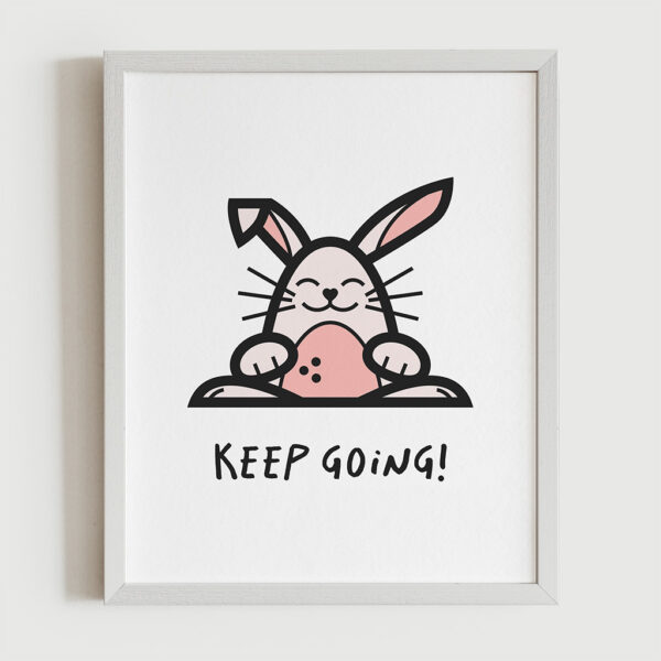 Magimó Keep Going Framed Fine Art Print