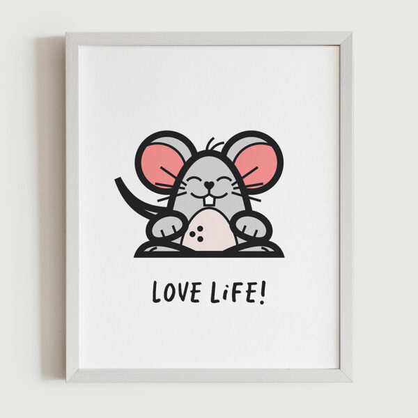 Magimó Love Life Framed Fine Art Print