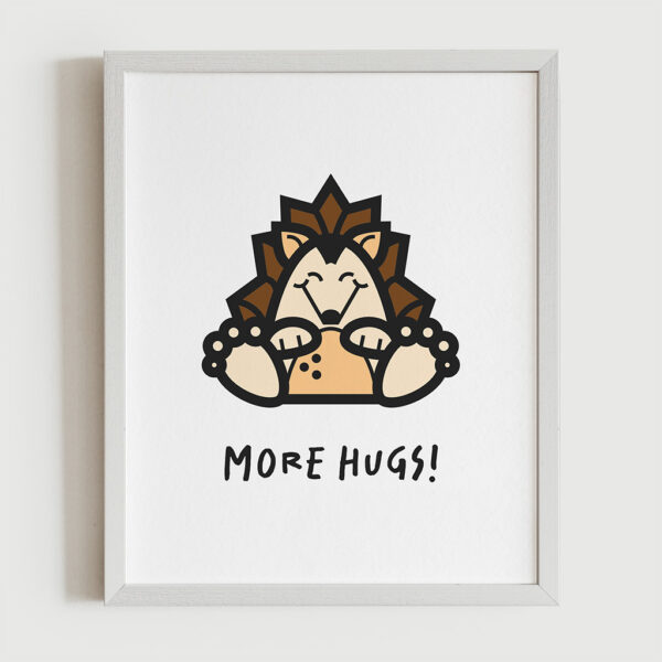 Magimó More Hugs Framed Fine Art Print