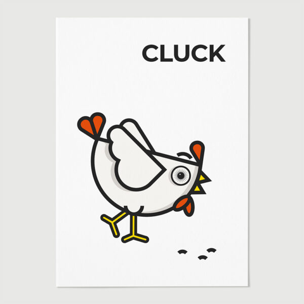 Magimó Cluck Fine Art Print