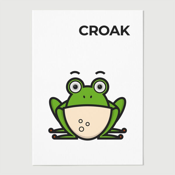 Magimó Croak Fine Art Print