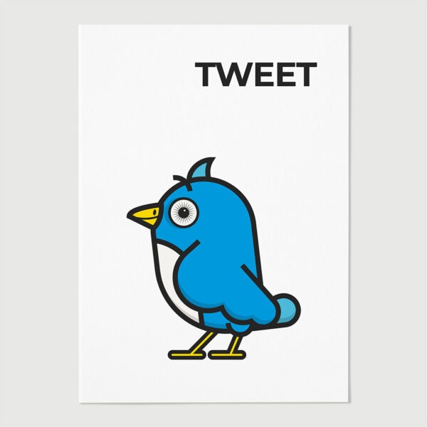 Magimó Tweet Fine Art Print