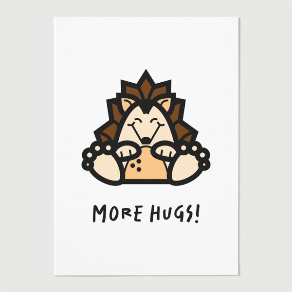 Magimó More Hugs Fine Art Print